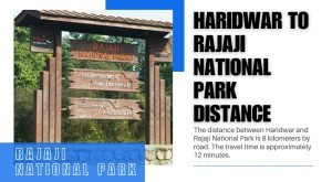 haridwar to rajaji national park distance
