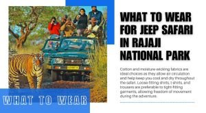 What to Wear for Jeep Safari