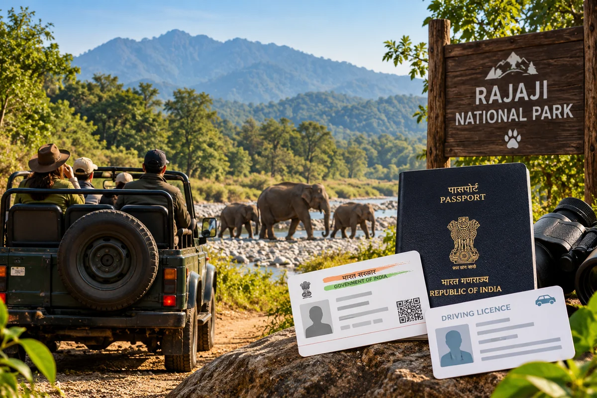 Documents Needed for Rajaji Safari 2026-27: ID Proof, Passport & Booking Checklist 1 documents required for Rajaji safari